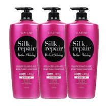 엘라스틴 실크 퍼펙트샤이닝 컨디셔너 1.2L 3개, 엘라스틴실크컨디셔너1200ml 퍼
