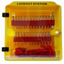 로토코리아 LOTO LK-B204 자물쇠 및 잠금장치 보관함 (340mm x 160mm x 410mm Lockout BOX), 1개