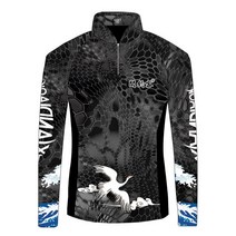 DIY-XYK 낚시복상의 자외선차단 봄가을 방수 피싱의류, CO1-DESIGN1(도면1)