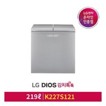 DIOS 김치톡톡 김치냉장고 K227S121 뚜껑식퓨어