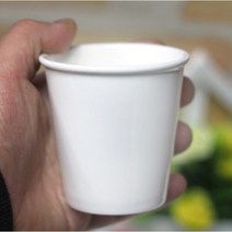 도자기종이컵 머그컵 커피잔 찻잔 종이컵, 스마일도자기종이컵, 1개