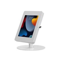 Hyperflex 키오스크 스탠드 | 태블릿용 CTA 보안 키오스크 스탠드 | 헤비 듀티 잠금 인클로저 | 아이패드 미니 1/2/3/4/5/6 | 삼성 탭 A 8인치 | Lenov, White, White