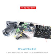 버스킹 LM3886 DC 서보 오디오 앰프 2.0 채널 2*68W 고출력 Baord Class-AB 스테레오 OP07 NE5534 Amp, 03 Kit no Heatsink