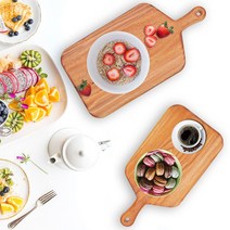 센에코 마호가니통원목스퀘어도마모음 나무도마 플레이팅도마 캠핑도마, 내츄럴