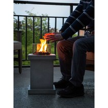 실내불멍 에탄올 난로 가정용 화로 실내용, B. 폭 254 높이 355 (연료 제외)