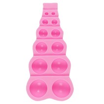 베이킹 금형 12 슬롯 공예 금형 만들기 실리콘 빨 DIY 퐁당 케이크 장식 금형, type0