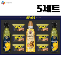 스팸 스위트1호 선물세트 + 쇼핑백, 5세트