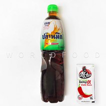 태국 피쉬소스 멸치액젓 스퀴드브랜드 squid brand 700ml nuoc mam thai, 1개 (칠리10g묶음)