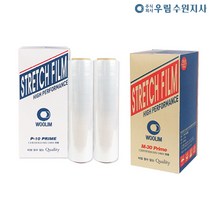 우림 스트레치필름 공업용랩 파레트포장 산업용랩, P-10고기능성필름10(400mX4롤)