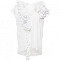 DRIES VAN NOTEN 드리스 반 노튼 Ruffled jersey 티셔츠156689
