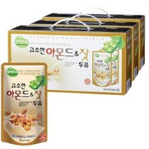 연세우유 고소한 아몬드 잣 두유 195ml, 60개