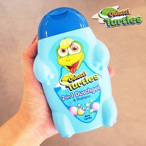 콜루티터틀스 독일 키즈 바디워시 앤 샴푸 블루캔디 300ml, 1개