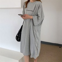 시스터즈 시스터즈 레터링 프린팅 심플한 원피스 여름 코디 (8479530)