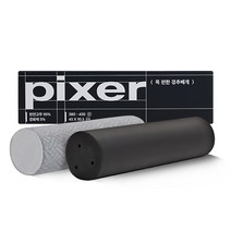 픽서 원형 경추 베개, HARD FORM_하드 폼, 차콜 그레이, 차콜 그레이