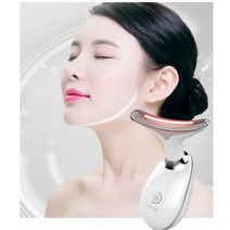 홈케어 갈바닉 리프팅 고주파 마사지기 3종케어, 화이트