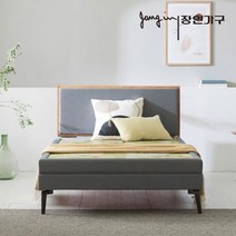 [장인가구] 흙담은 루시엘 모던 원목 엣지 황토 온열 흙침대 S, 상세 설명 참조