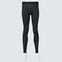 유니클로 UV 차단 퍼포먼스 서포트 타이즈 남성 운동복 레깅스 블랙 L