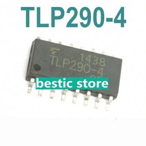 SOP-16 TLP290-4 품질 보증 오리지널 수입 광 커플러 칩 4 채널 양방향, 한개옵션0