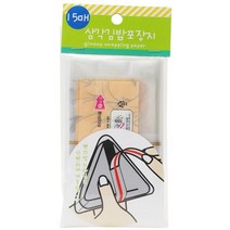 [NATURI] 페어 삼각김밥 포장지 15P비닐 주먹밥 도시락 가정용 피크닉 N T : 245A4B+861