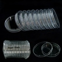 플라스틱 샬레 9cm 1봉 패트리디쉬 샤레 페트리접시 국산제품