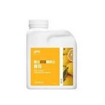 흥국 F&B 맘스리얼베이스 유자 1kg, 1000ml, 2통
