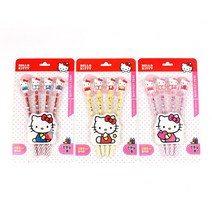 헬로키티 피규어 연필세트 4본 1세트 랜덤 선물 학교 학원 새학기 입학