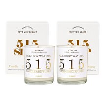 515샵 베스트 아로마 소이캔들 5oz 1+1, 메이비베이비