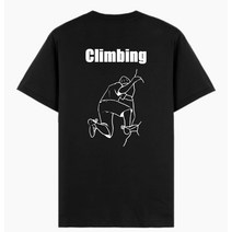 클라이밍 티셔츠 드라이 라운드 반팔티 면티 등산 산악 단체 팀복 제작