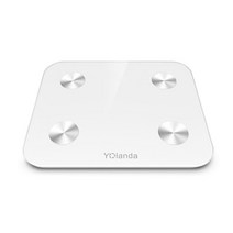 유란다 체지방 체중계, CS201, 화이트