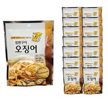 철판구이 오징어, 18g, 15개