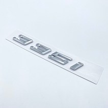자동차부품새로운 글꼴 숫자 문자 316i 320i GT ABS 엠블럼 BMW 3 시리즈 E90 E46 F30 자동차 트렁크 로고, 18 silver 335i