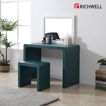 리치웰 엣지 멀티화장대 1000 (의자별도), 네이비