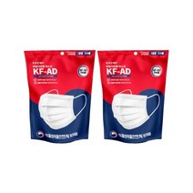 조은데이 숨쉬기편한 KFAD 비말차단 마스크 대형 100매 화이트, 1개