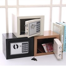 음식점 매장 현금 귀중품 이중잠금 금고 소형 집문서 안전한 추천, 금고 17E 지폐투입형, 핑크