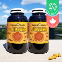 Natural Master Super Albumin 1500mg x 2, 200캡슐, 2병