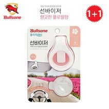 유니크앤몰 인기상품!! 불스원 폴라프레쉬 선바이저세트 플로랄향 자동차 방향제, 2개