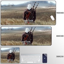 위쳐3 와일드 헌트 게이밍 마우스 장패드, E + 900X400mm