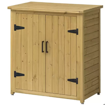 타카쇼 원목 야외보관함 S