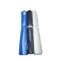 비닐봉투 재활용봉투 쓰레기봉투 분리수거 평판 일자 야채 검정 청색 투명 (100장), 90 x 110 cm (100L)