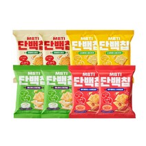 MBTI 단백칩 어니언 + 페퍼 + 콘 + 피자, 50g, 8개