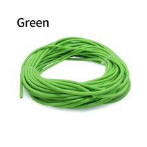 고무호스 1M 1.7 2 3 5 6mm 자연 라텍스 고무 튜브 야외 사냥 슈팅 탄성 밴드 전술, [03] Green, [07] 1.7x4.5mm, 03 Green_07 1.7x4.5mm