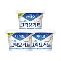 매일바이오 그릭요거트 무가당 플레인 대용량 400g 3개_냉장, 3개