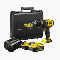 스탠리 SBD720M2K 충전드릴드라이버20V4.0Ah배터리2개 BLDC모터 20V MAX, 1개