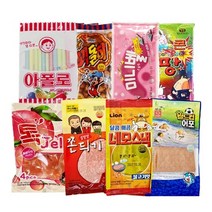 추억의 불량식품 옛날과자 추억쫀드기 브이콘 꾀돌이 간식 맛기차콘 수입과자 문방구과자, 10.쌀대롱 2개