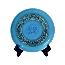 VTG 시라쿠스 자기 ARUBA 케어프리 칼립소 Handcrafted 8” 샐러드 접시 뉴