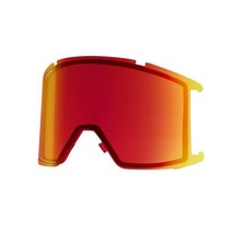Smith 스미스 스쿼드 XL 스노우 고글 교체 렌즈, One Size, Chromapop Photochromic Red Mir