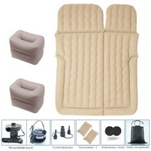 승용차차박 평탄화보드 카니발 레이 차박 매트 차량용 팽창식 침대 SUV 트렁크 매트리스 자동차 수면 용품 스스로 운전해서 여행 접이식 왜건 에어 베드 야외 쿠션, BY-808-05, 기아