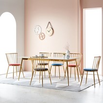 미코퍼니처 릴리 세라믹 1800식탁 6인용_의자미포함, 6인용식탁_의자미포함