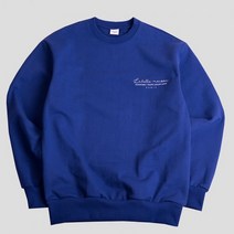 JIPSY 시그니처 라베르메종 맨투맨 -코발트 블루- signatured labelle sweat shirts. -cobalt blue-