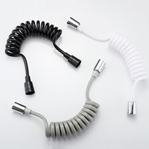 20mm 범용 교체 샤워기줄 2m 샤워기 스프링 호스_1p, 그레이